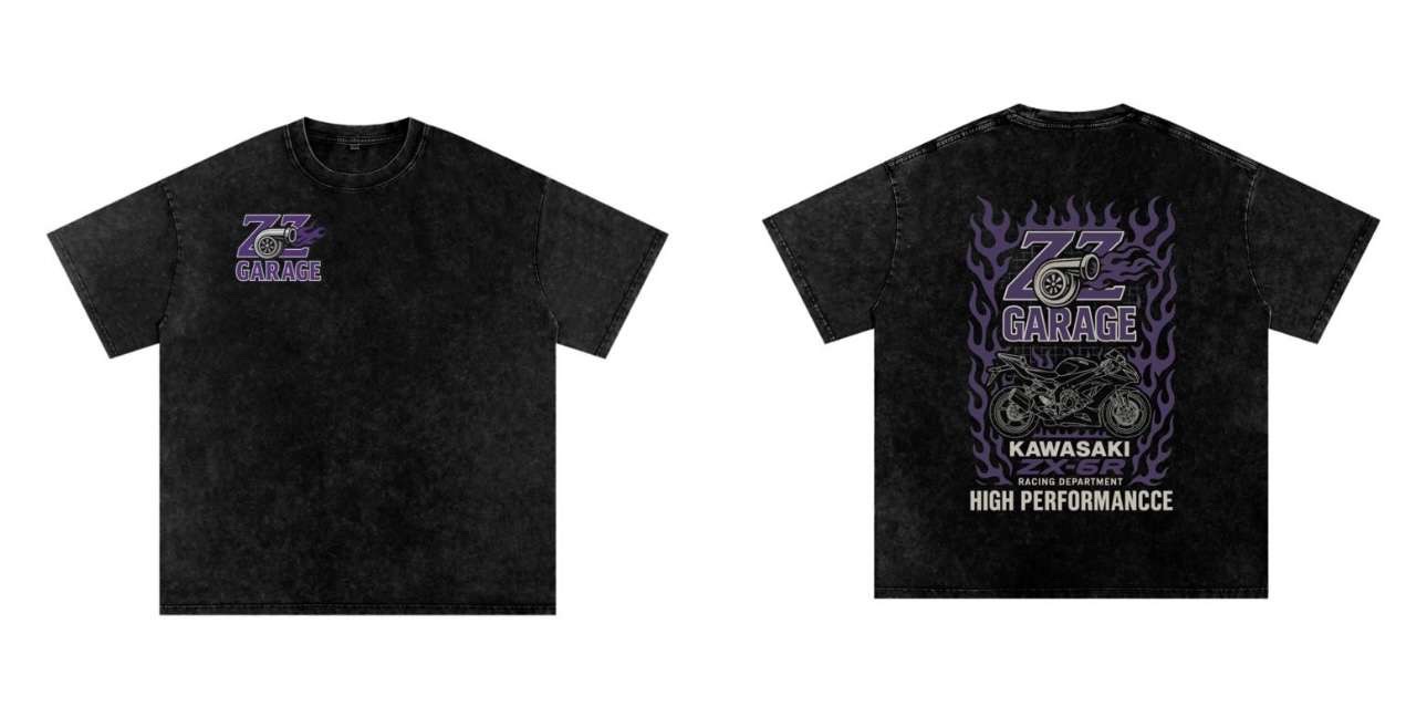 ZZ Garage Black T-Shirt