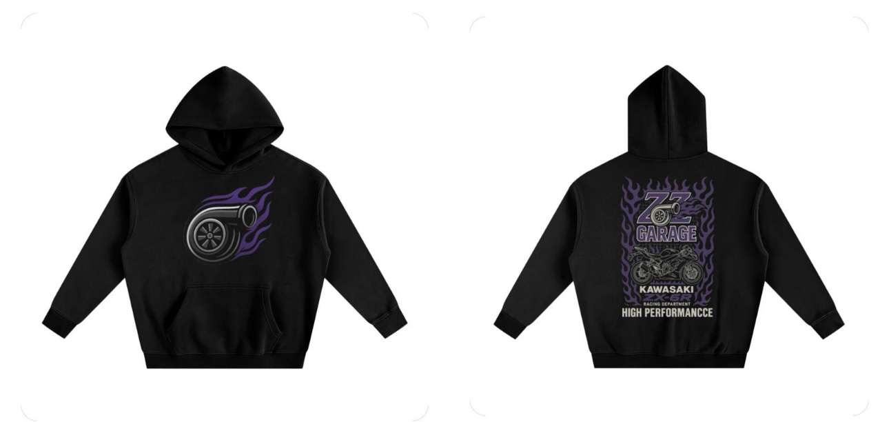 ZZ Garage Turbo Hoodie
